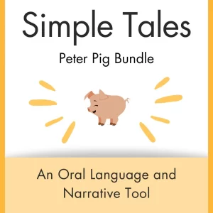 Simple Tales Series - 10 Illustrated 5 Element Stories with Peter Pig Character